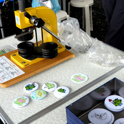 缶バッジづくり